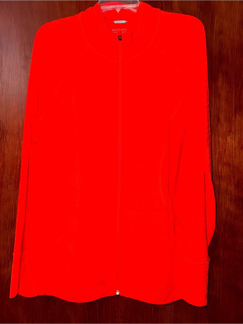 Athleta 2X Orange Full-Zip Jacket